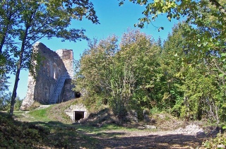 Reste der Burg