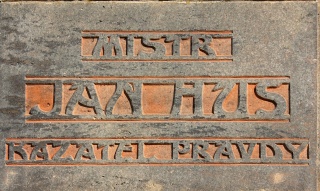 Hus-Denkmal Inschrift