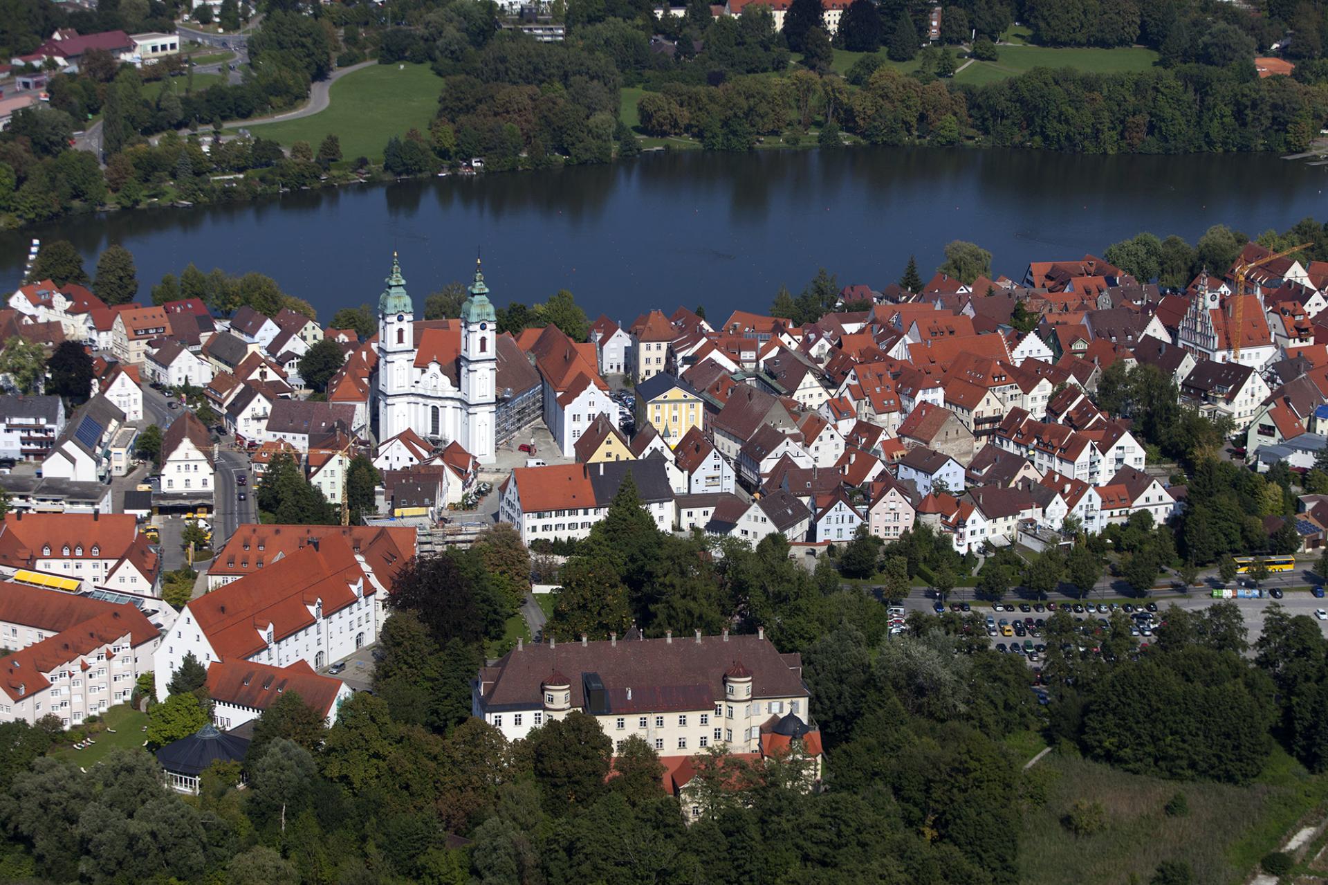Bad Waldsee von oben